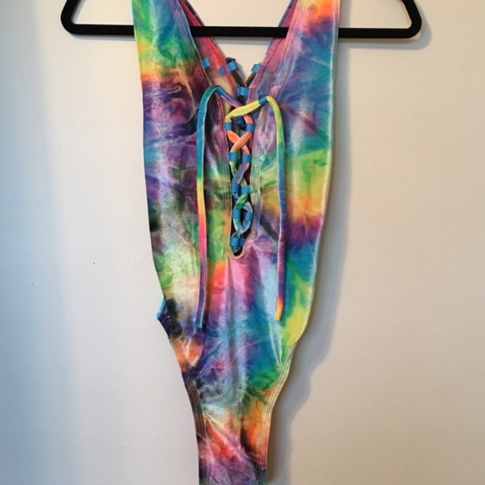 Tie-dye bodysuit
